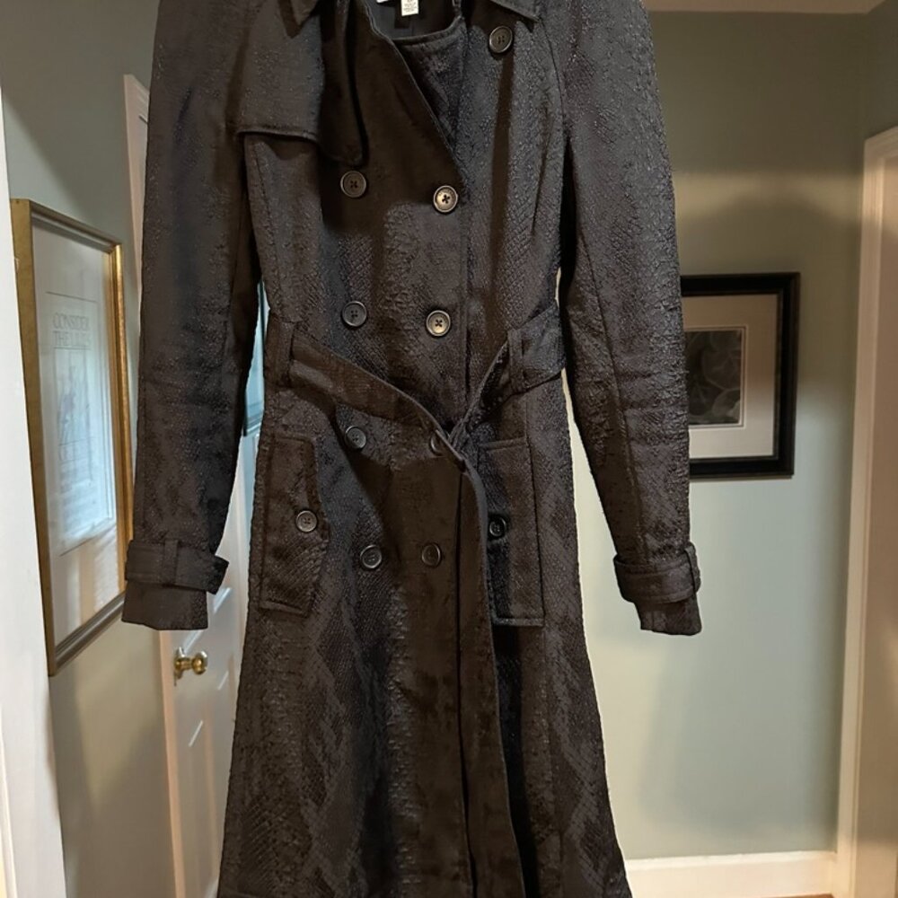 Altuzarra for Target black trench coat